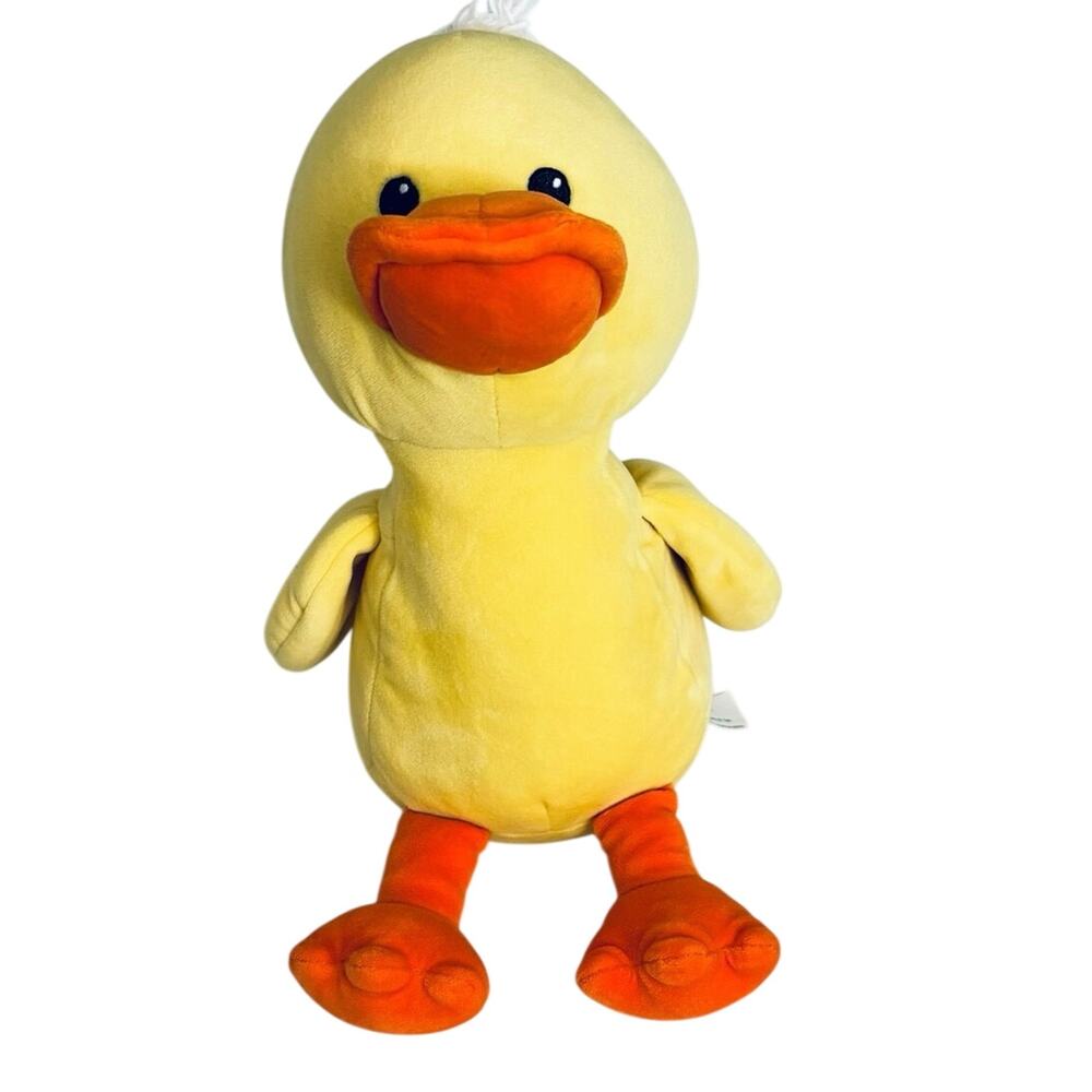 Fiesta Toy Huggie huggables yellow plush stuffed duckie toy animal